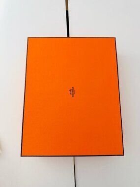 Hermès Sandals Orange Box 11.2” Gift Packaging (Hermes)
